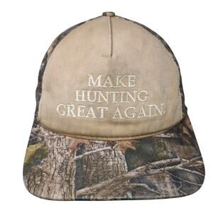 Make Hunting Great Again Strapback 5 Panel Cap Multi One Size Bass Pro Shops